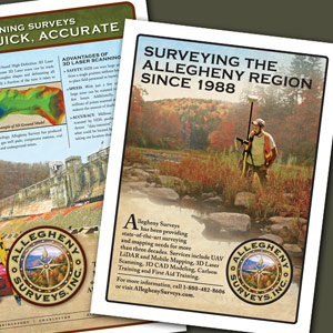 Allegheny Surveys Ad Designs