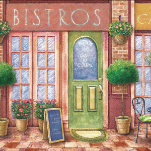 Bistro Placemat Illustration